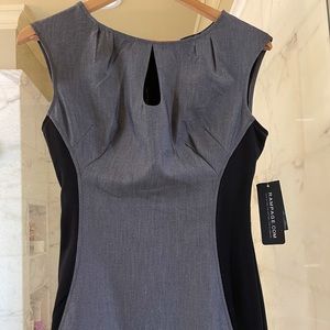 Rampage black/grey fitted dress